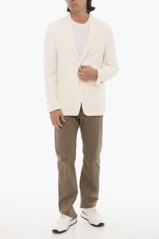 ID Side Vents Notch Lapel IDENTITY 2-Button Blazer