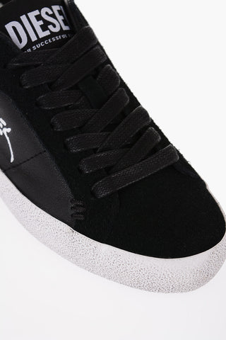 Embroidered Logo LEROJI Eco-Leather Sneakers