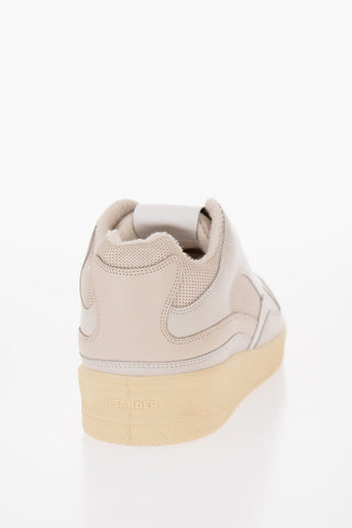 Sneakers Allacciate DRAGON in Pelle con Suola in Gomma