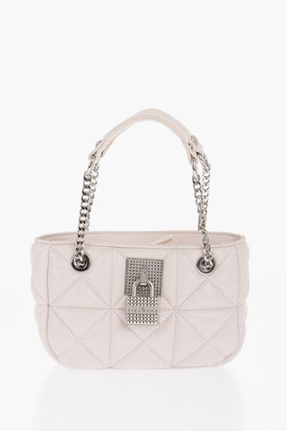 Quilted Faux Leather LAZARO Shoulder Bag