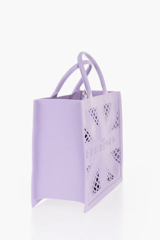 Borsa Tote CRACOV a Tinta Unita con Dettagli Cut-Out