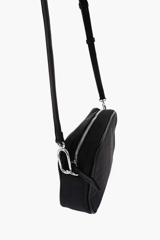 Logoed Fabric ACHIWA Necessaire with Removable Shoulder Strap