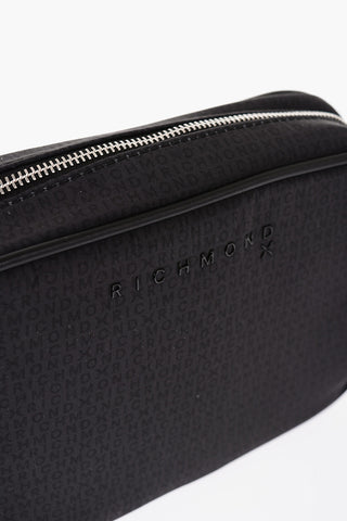 Necessaire ACHIWA in Tessuto Logato con Tracolla Removibile