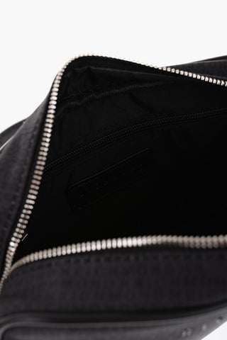 Logoed Fabric ACHIWA Necessaire with Removable Shoulder Strap