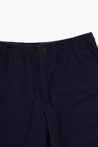 Shorts in Cotone Stretch con Elastico in Vita