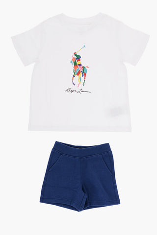Set T-Shirt Stampata e Shorts