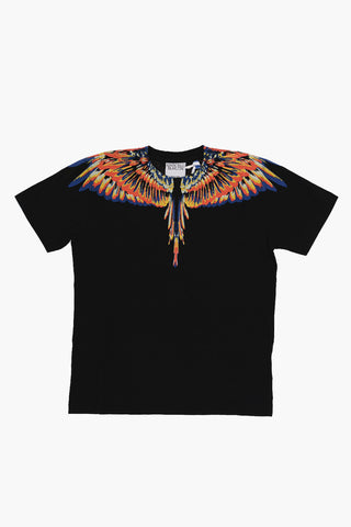 Printed TEMPERA WINGS Crewneck T-Shirt