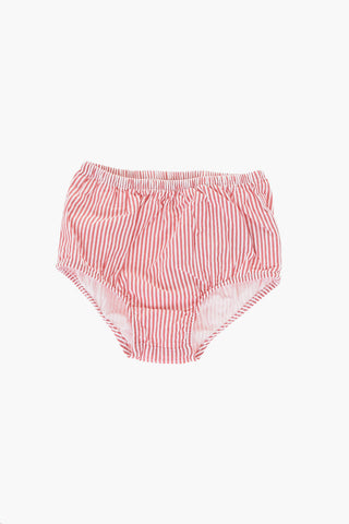Striped Dress Bloomer and Hat Set