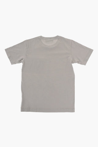 Solid Color Crewneck T-Shirt with Breast Pocket