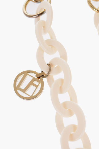 Chain Glasses Holder with Golden Pendants