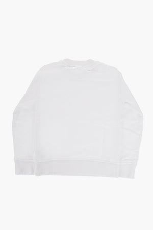 Felpa Girocollo in Cotone Grazato