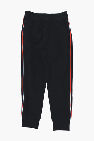 Joggers in Cotone con Piping Laterale