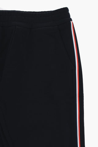 Joggers in Cotone con Piping Laterale