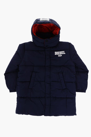 단색 패딩 재킷 JODIT 대비 로고