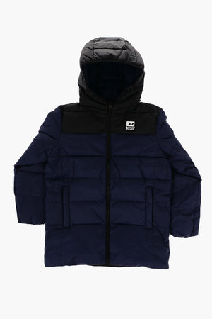 투톤 재킷 JULPS 배색 로고