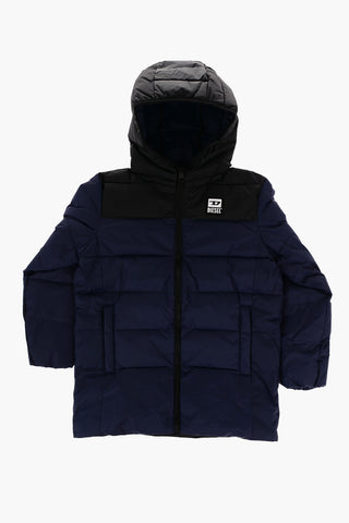 Zweifarbige Jacke JULPS mit kontrastierendem Logo