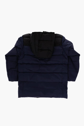 Zweifarbige Jacke JULPS mit kontrastierendem Logo