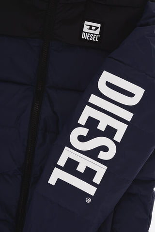 Zweifarbige Jacke JULPS mit kontrastierendem Logo