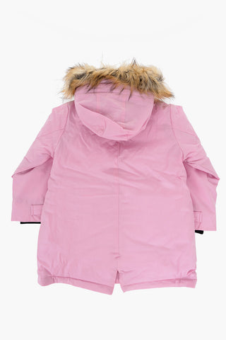 Gepolsterte Utility-Jacke JPERTS mit Kunstpelzbesatz