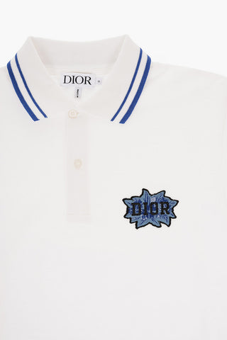 Cotton 2-Buttons Polo Shirt with Contrast Details