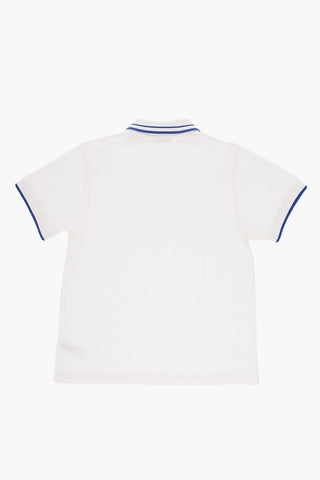 Cotton 2-Buttons Polo Shirt with Contrast Details
