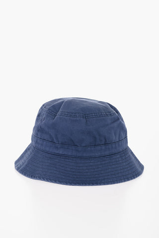 Cotton Twill Bucket Hat with Embroidered Logo