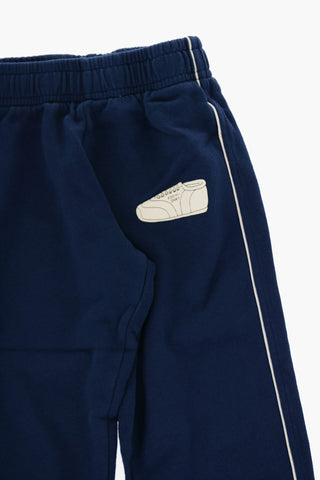 Cotton Joggers with Side Piping