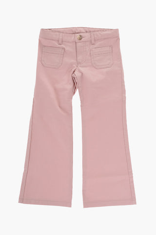 Cotton 4 Pockets Pants with 1 Buttons