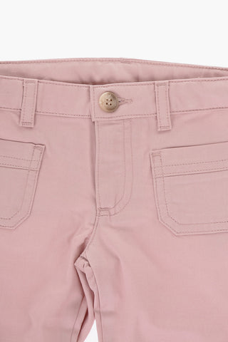 Cotton 4 Pockets Pants with 1 Buttons
