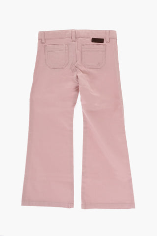 Cotton 4 Pockets Pants with 1 Buttons