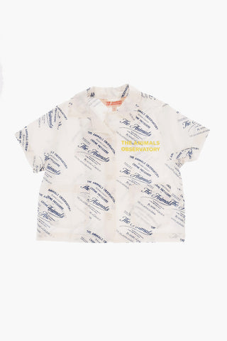 All-Over Printed Shorts and Shirt Set