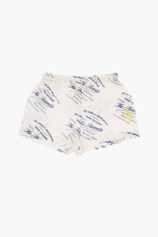 All-Over Printed Shorts and Shirt Set