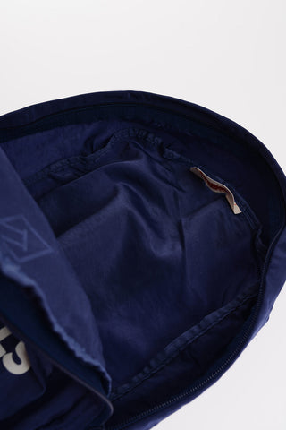 Zaino in Nylon con Stampa a Contrasto