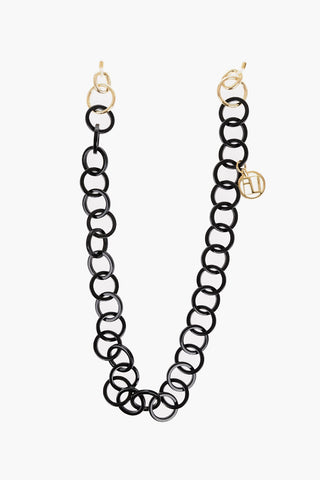 Chain Glasses Holder with Golden Pendants