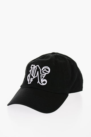 Cappello Baseball in Tinta Unita con Monogram Ricamato