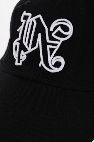 Cappello Baseball in Tinta Unita con Monogram Ricamato