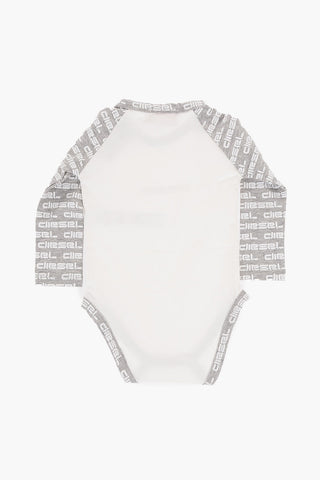 RED TAG 세트 UJERBOX-NB 바디수트, 비니 및 턱받이 올오버 프린트