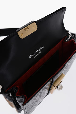 Studded Bicolor Crossbody Bag