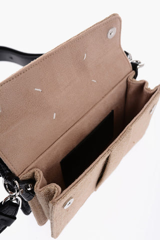 Studded Bicolor Crossbody Bag