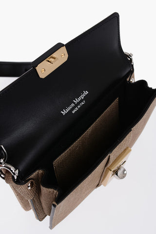 Two-Tone Crossbody Bag With Animalier Detail