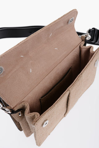 Two-Tone Crossbody Bag With Animalier Detail