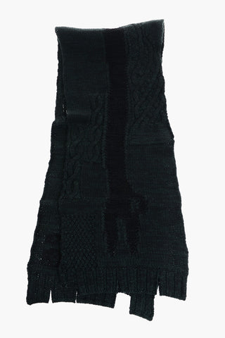 MM6 Sciarpa In Misto Lana intrecciata