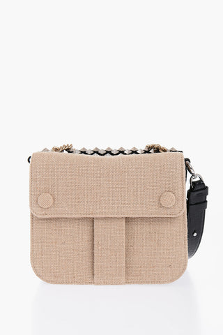 MM11 Contrasting Desing Bag with Studs Detail