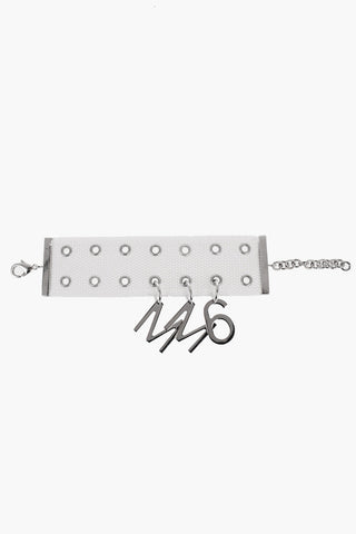 MM6 Logoed Bracelets with Rivet Detailing