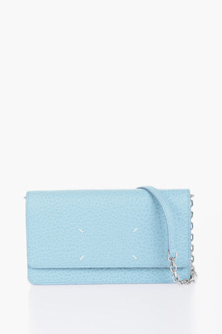 MM11 Grained Leather with Embroidered Detail