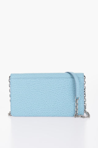 MM11 Grained Leather with Embroidered Detail