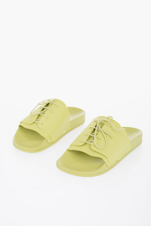 Rubber Slides with Tie Detail