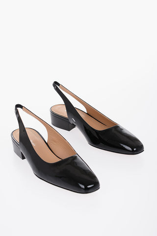 Slingback Patent Leather Ballerinas