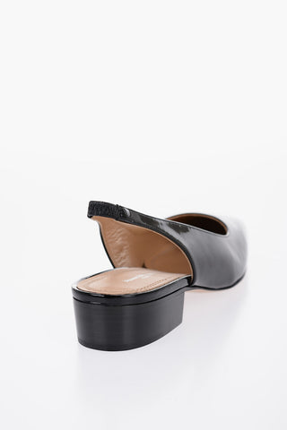 Slingback Patent Leather Ballerinas