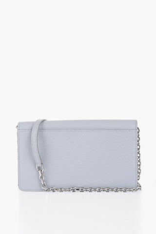 MM11 Grained Leather with Embroidered Detail